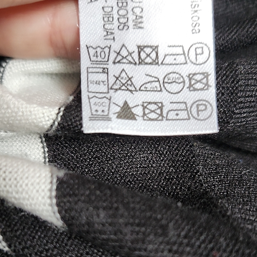 ZARA Stripes black and white turtle neck light knit sweater - Picture 9 of 13